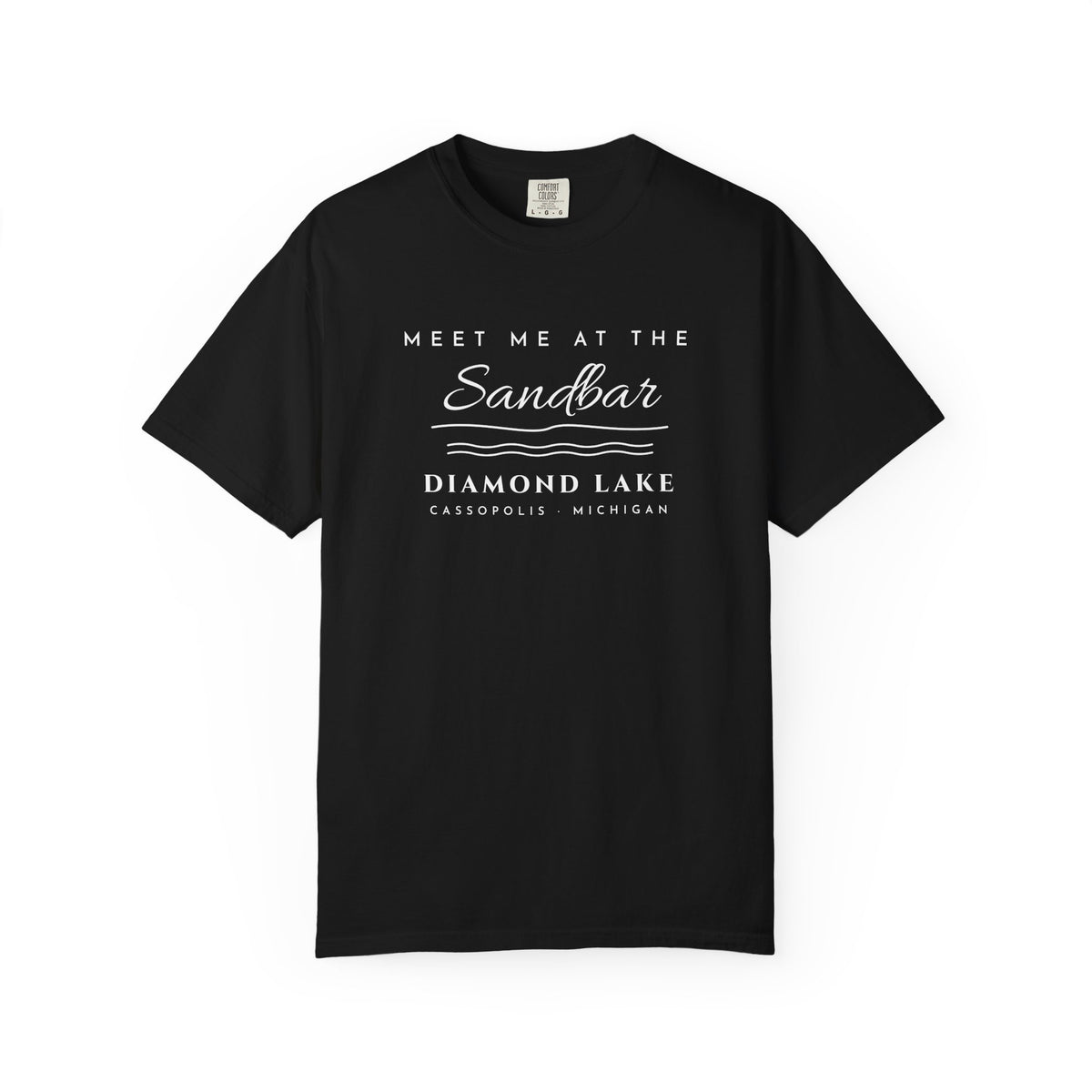 Meet Me at the Sandbar Tee · Diamond Lake · Cassopolis, Michigan