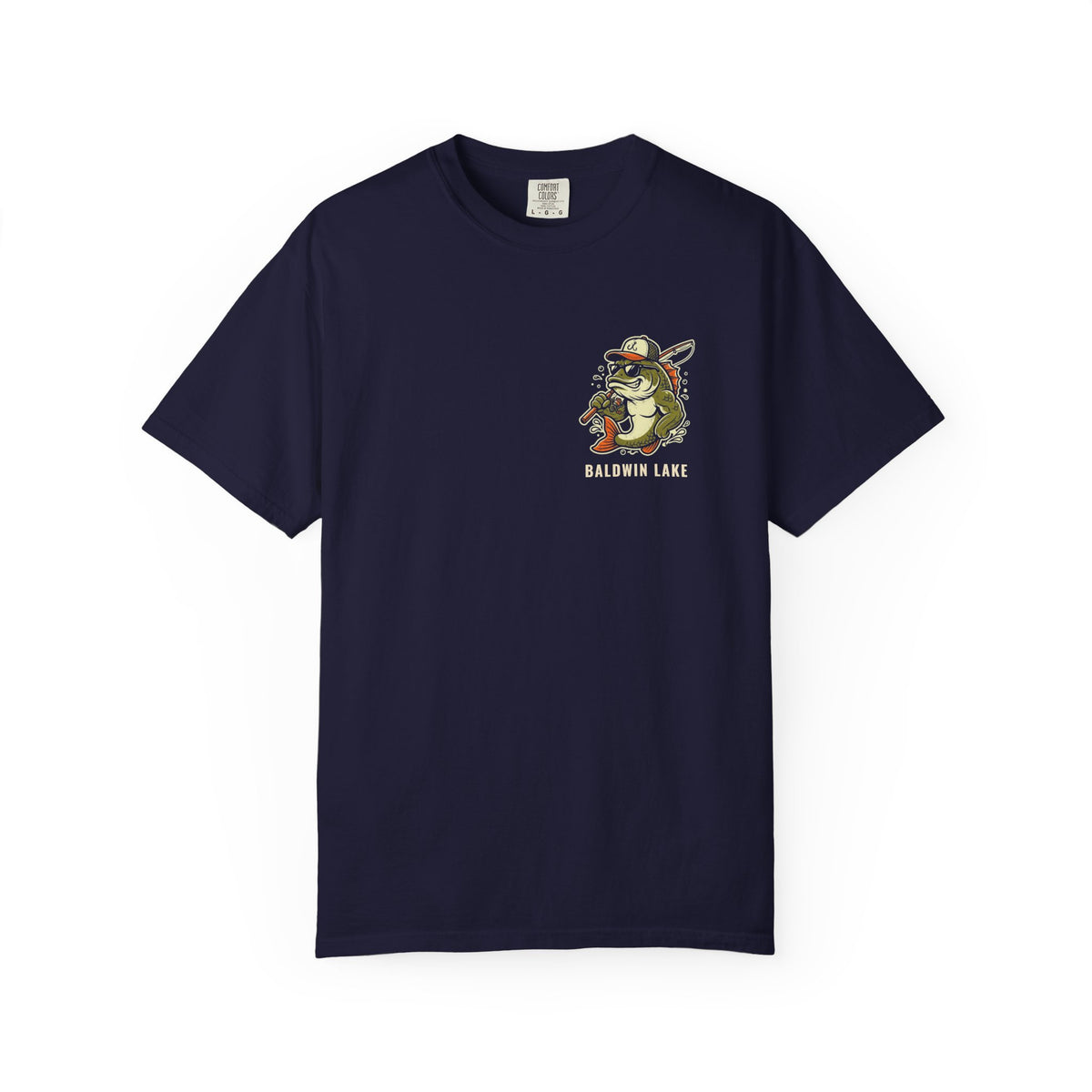 Your Bait Sucks Tee · Bass Mascot · Baldwin Lake