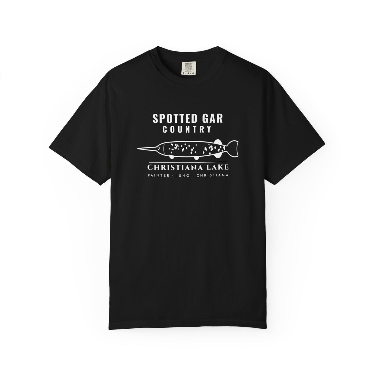 Christiana Lake Tee · Spotted Gar Country · PJC Chain