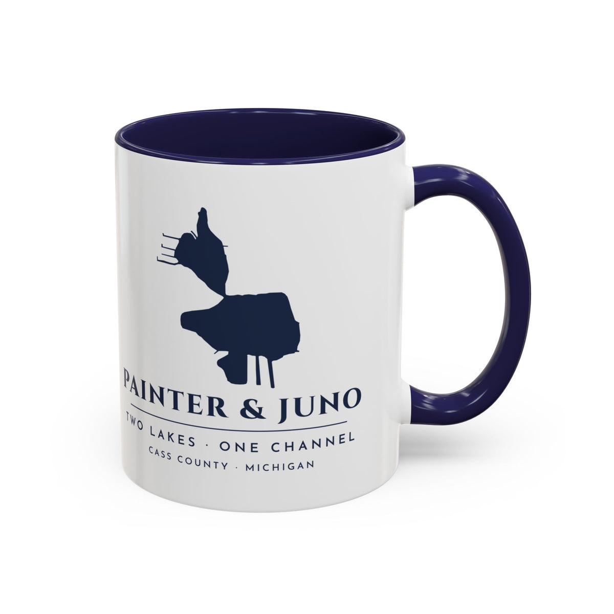 Painter & Juno Map Mug · 11oz · Real Shorelines