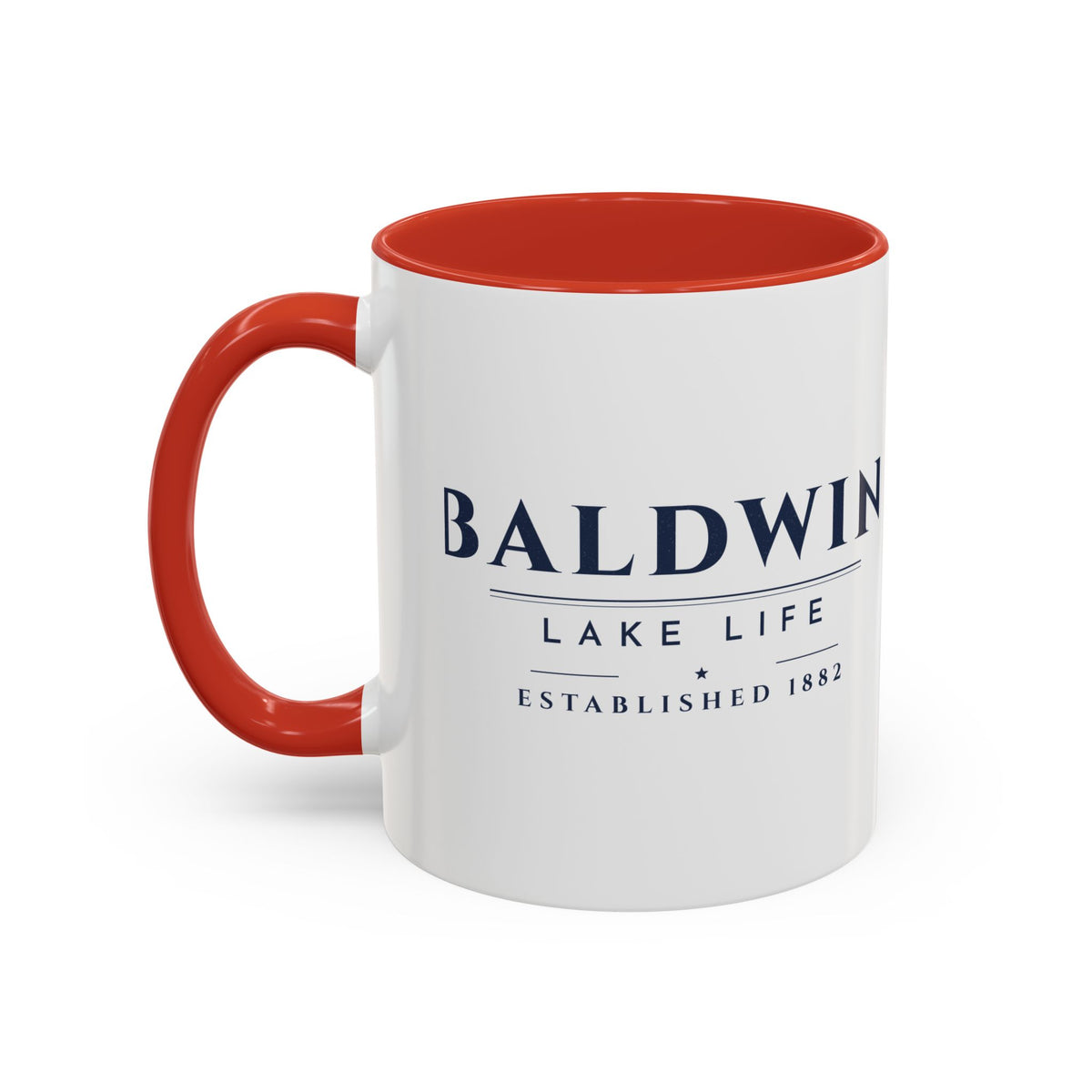 Baldwin Lake Life Est. 1882 Mug · 11oz