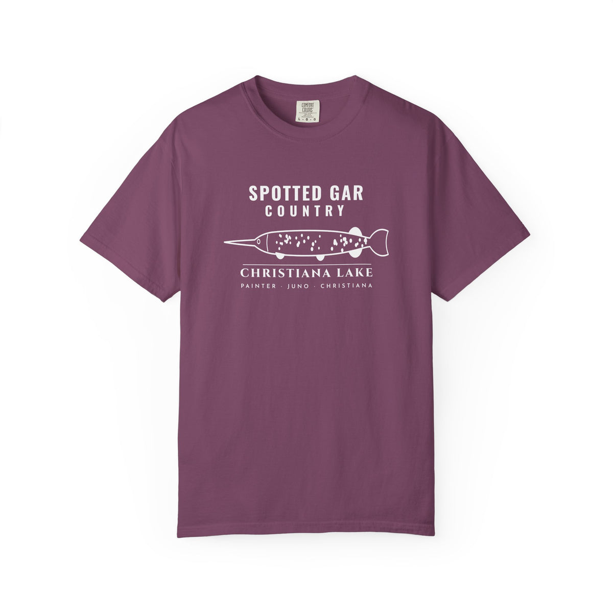 Christiana Lake Tee · Spotted Gar Country · PJC Chain