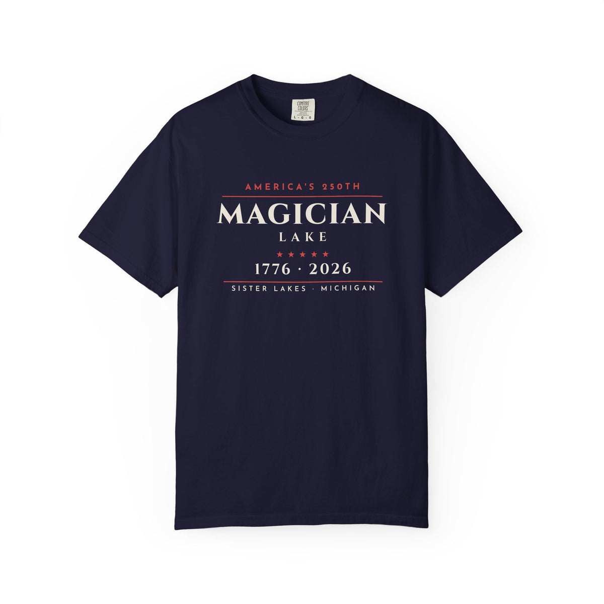 Magician Lake · America's 250th Tee · 1776–2026