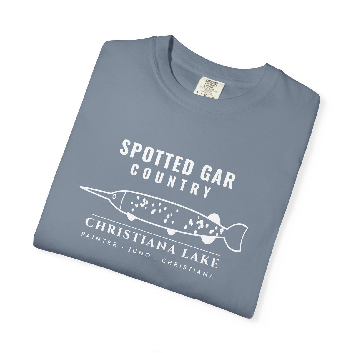 Christiana Lake Tee · Spotted Gar Country · PJC Chain