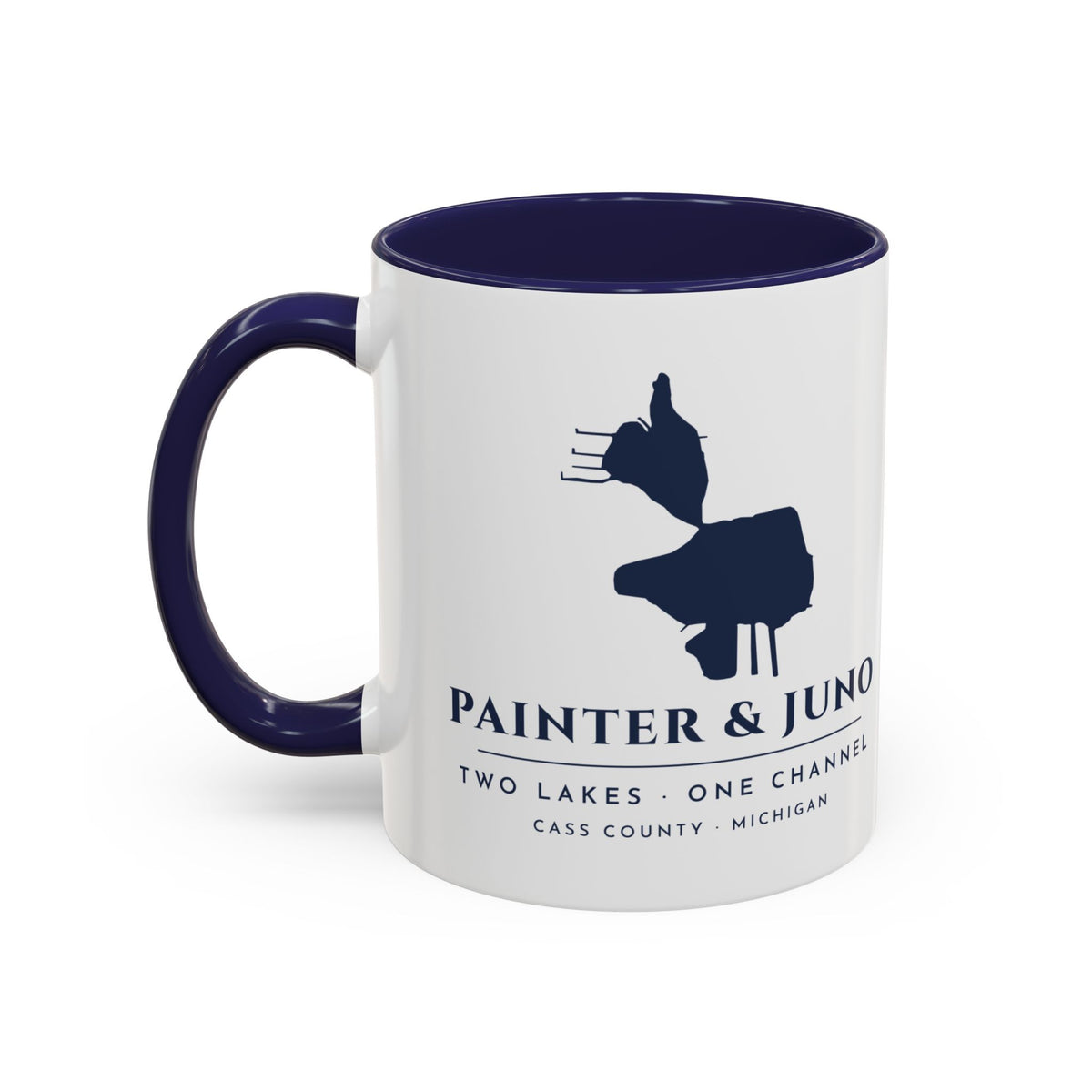 Painter & Juno Map Mug · 11oz · Real Shorelines