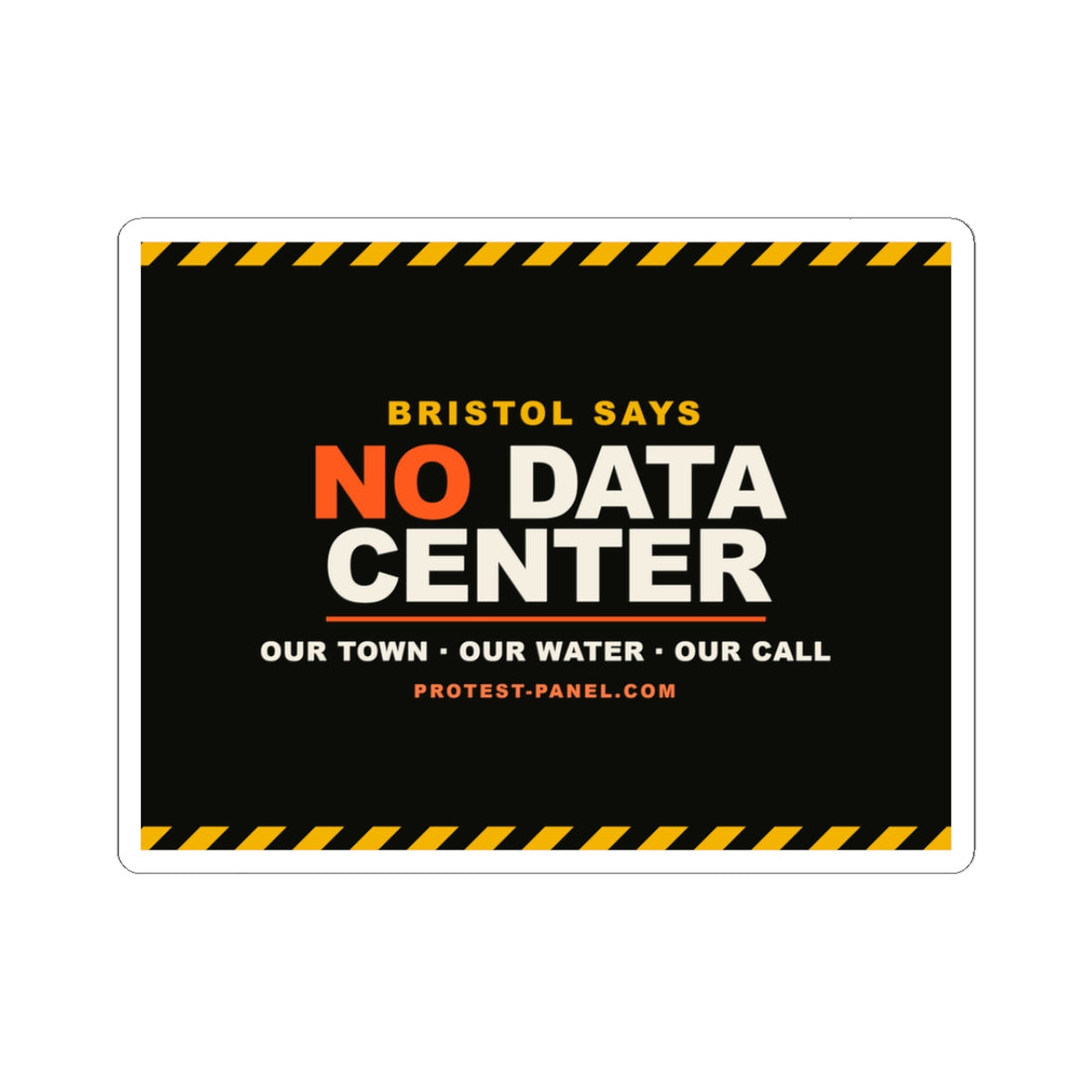 BRISTOL — NO DATA CENTER Sticker