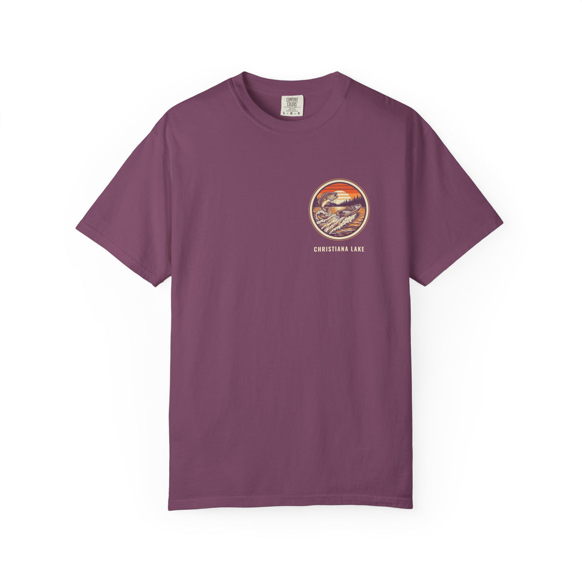 Your Bait Sucks Tee · Bass Boat Sunset · Christiana Lake