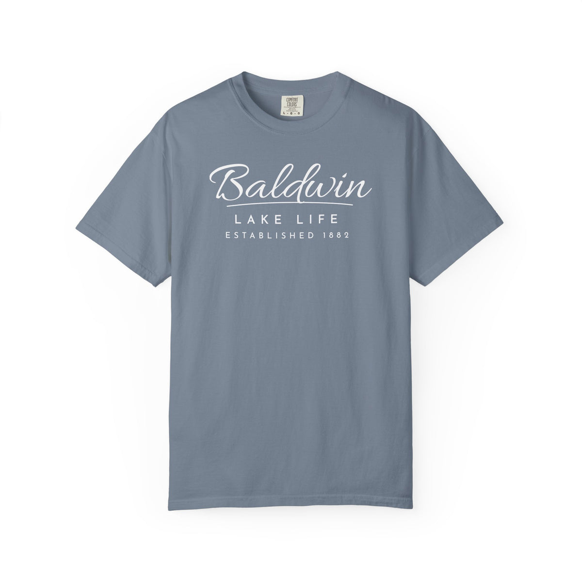 Baldwin Lake Life Est. 1882 Tee · Signature Script