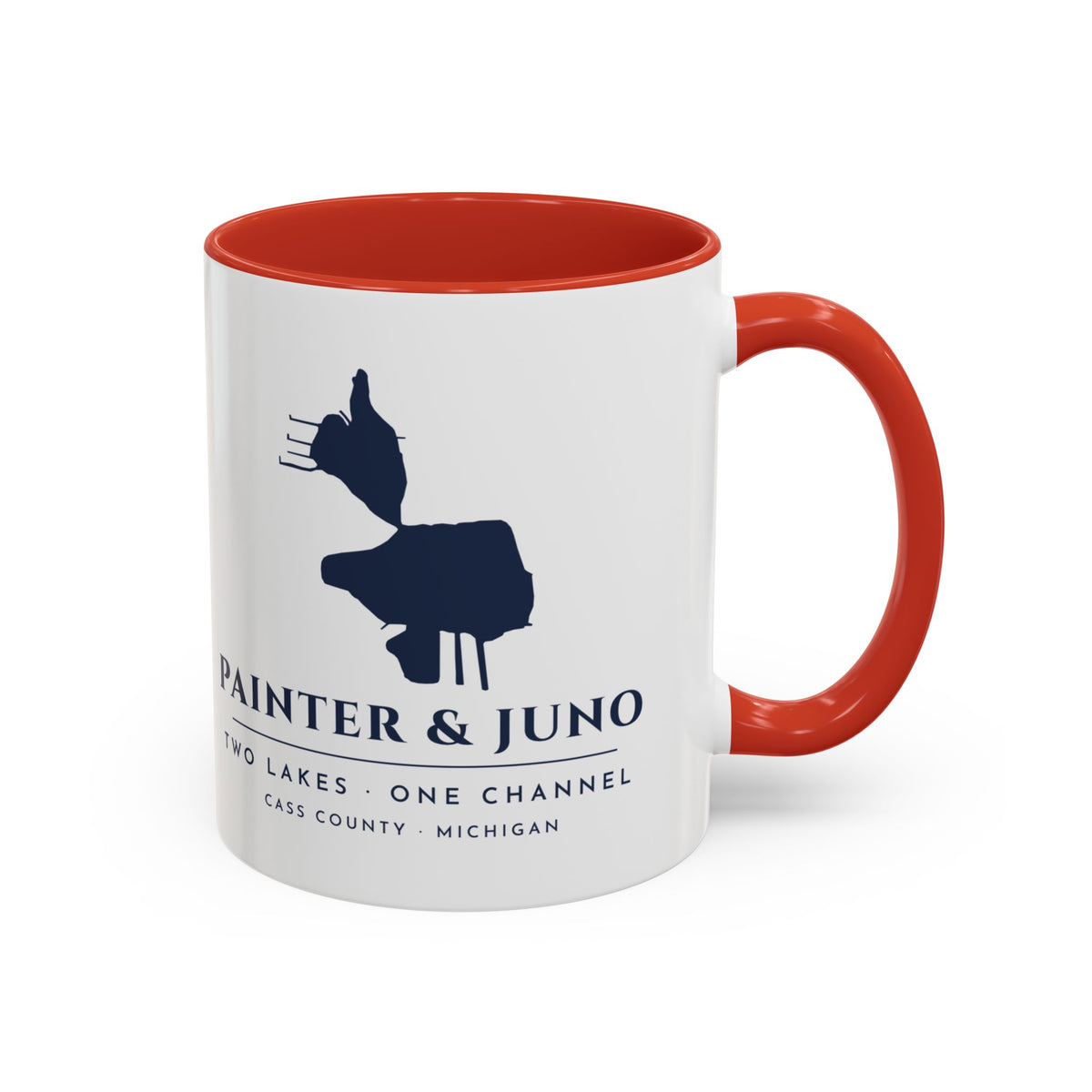 Painter & Juno Map Mug · 11oz · Real Shorelines