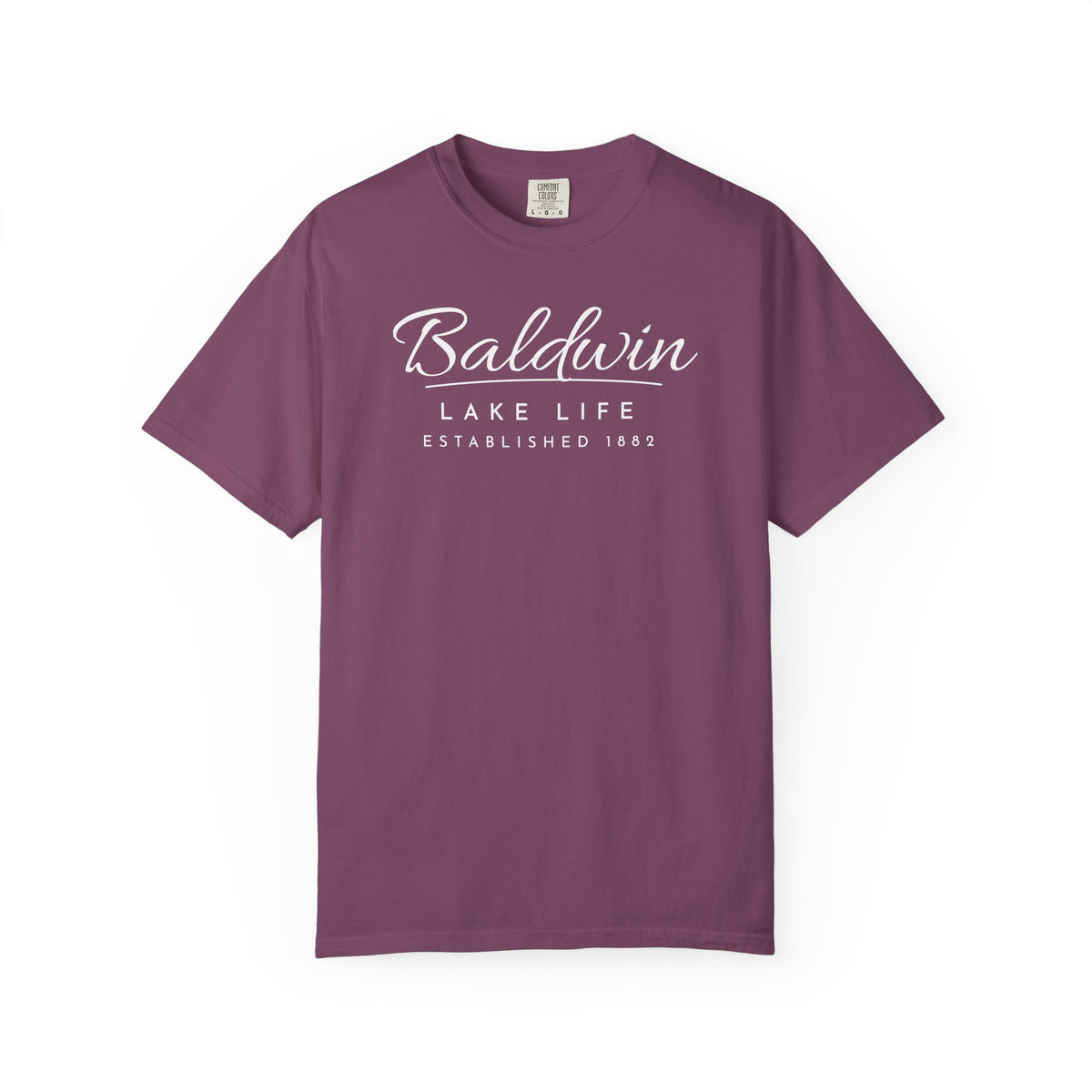Baldwin Lake Life Est. 1882 Tee · Signature Script