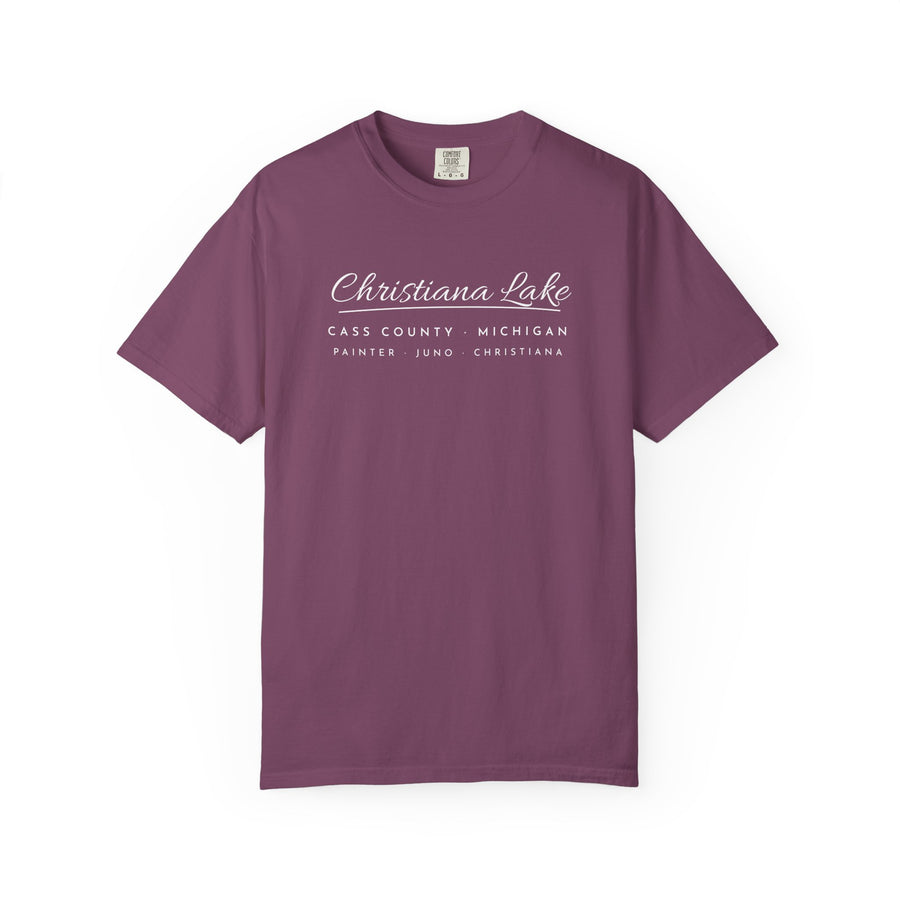 Christiana Lake Script Tee · Painter · Juno · Christiana