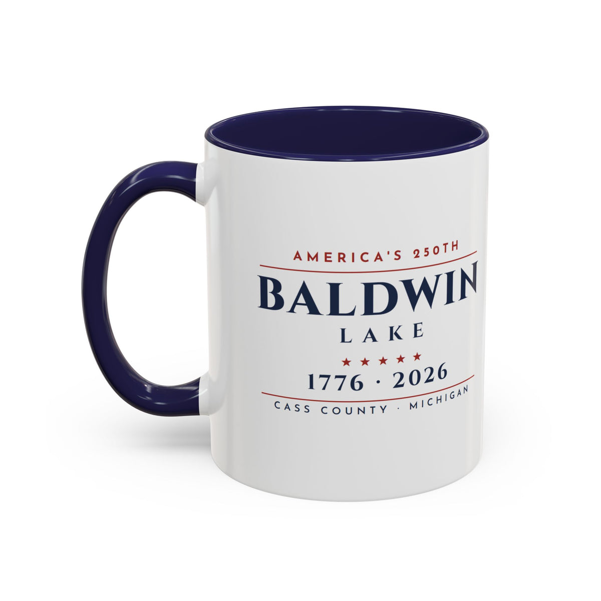 Baldwin Lake · America's 250th Mug · 1776–2026 · 11oz