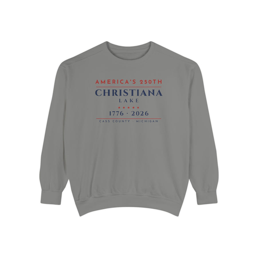 Christiana Lake · America's 250th Crewneck · 1776–2026