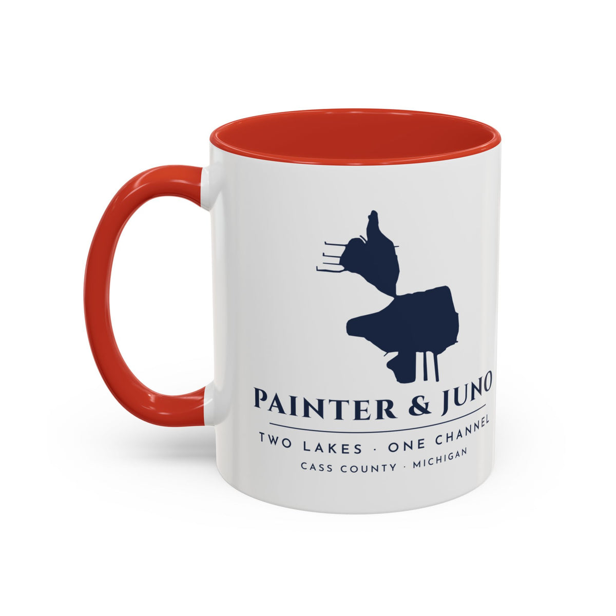 Painter & Juno Map Mug · 11oz · Real Shorelines