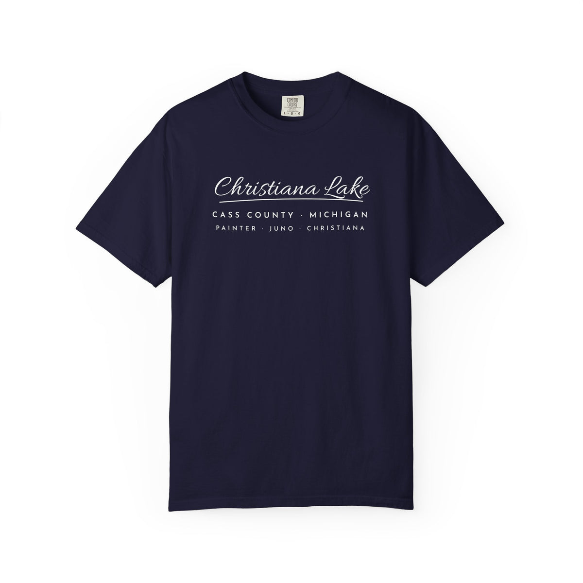 Christiana Lake Script Tee · Painter · Juno · Christiana