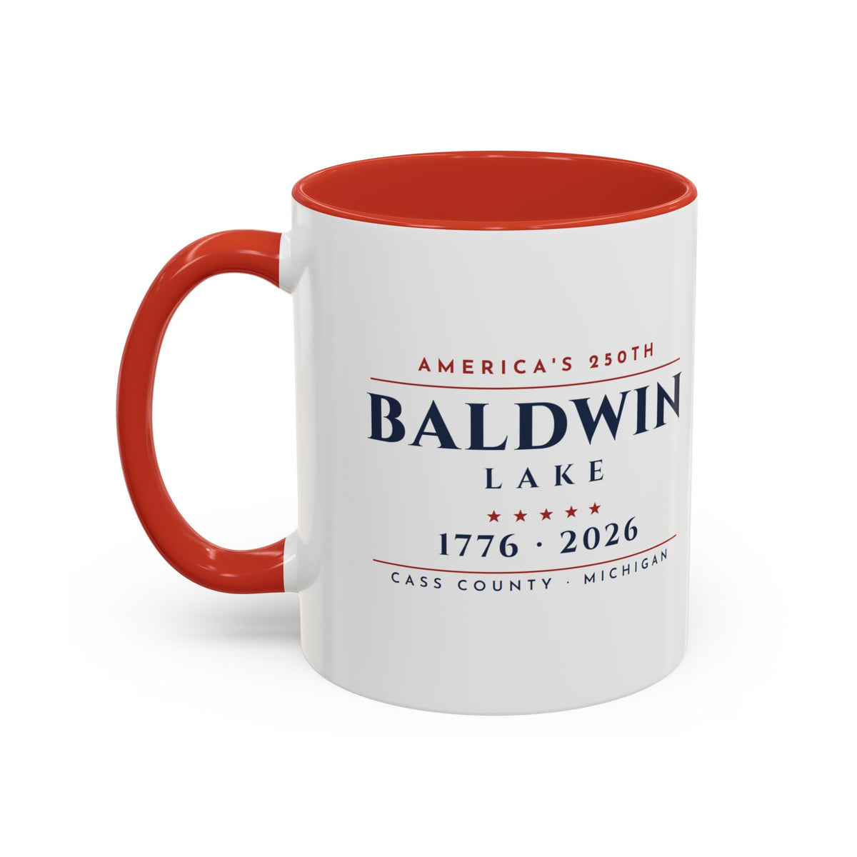 Baldwin Lake · America's 250th Mug · 1776–2026 · 11oz