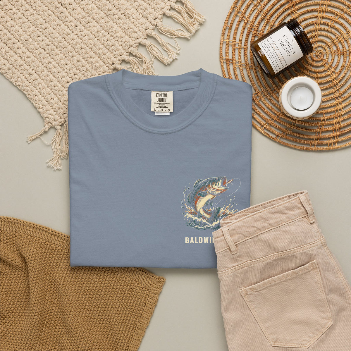 Your Bait Sucks Tee · Jumping Bass · Baldwin Lake