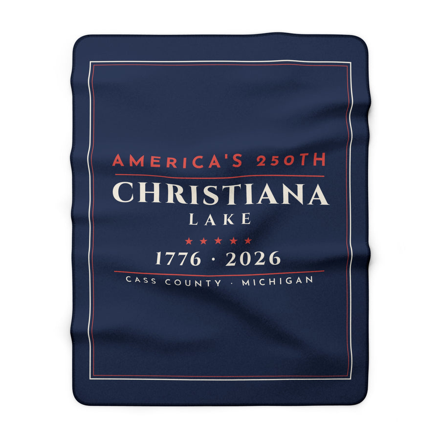 Christiana Lake · America's 250th Sherpa Blanket · 1776–2026