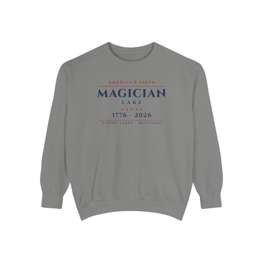 Magician Lake · America's 250th Crewneck · 1776–2026