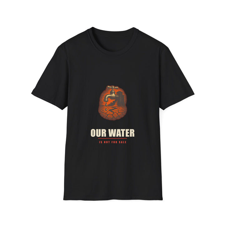 OUR WATER IS NOT FOR SALE — Emblem Tee