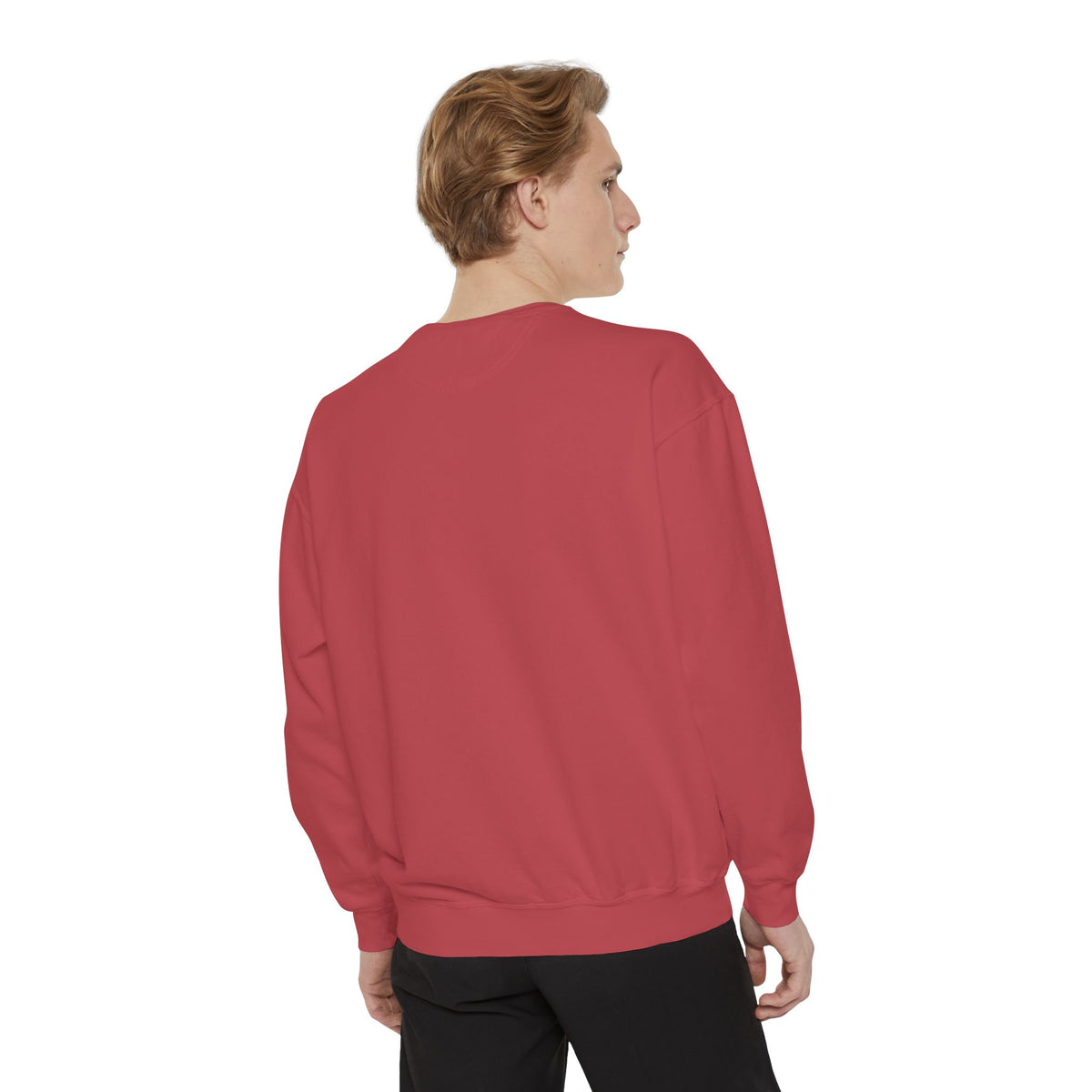 Magician Lake Christmas Crewneck · Cranberry or Spruce