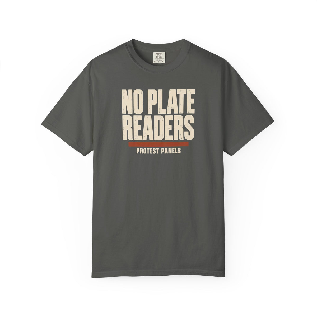 NO PLATE READERS - Garment-Dyed Tee