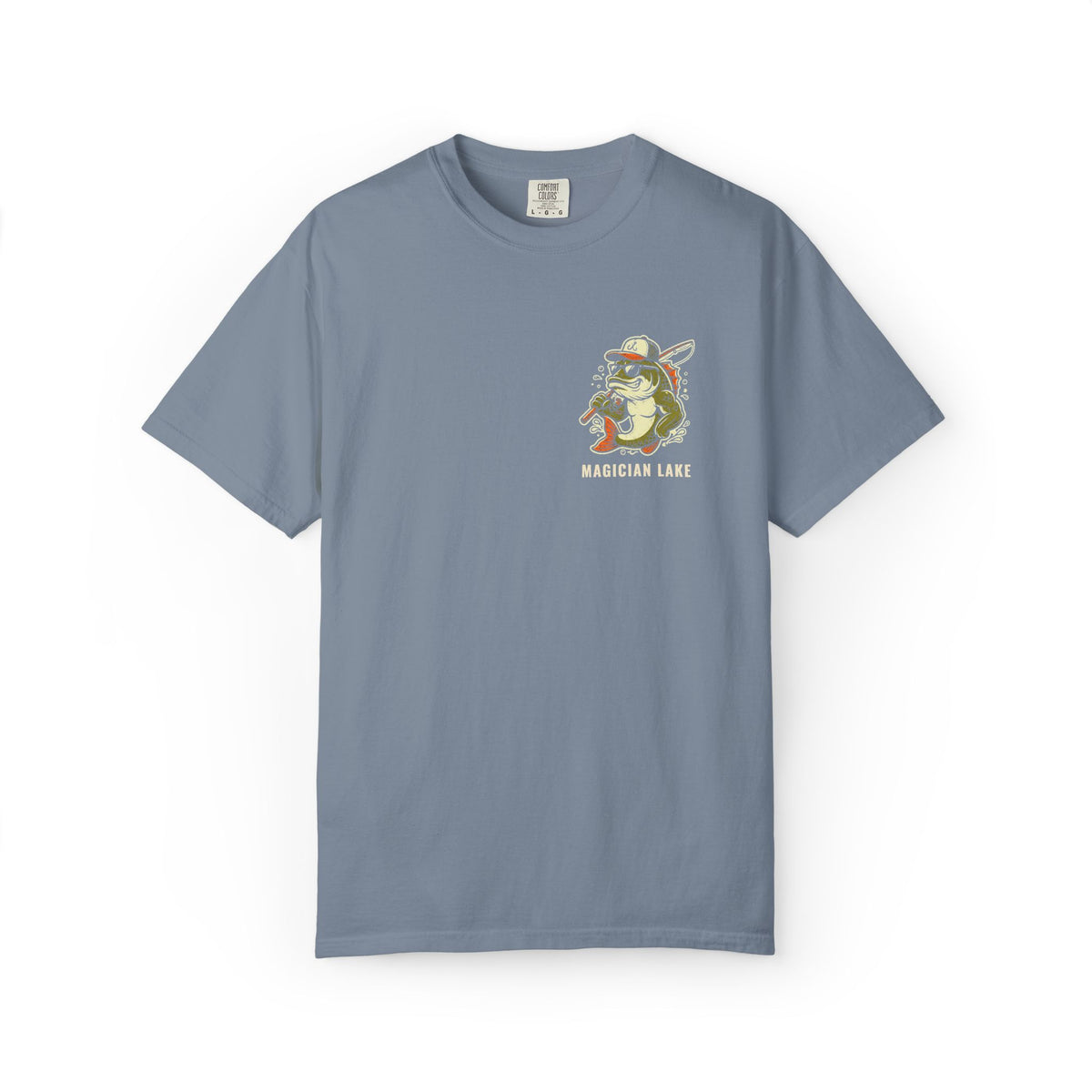 Your Bait Sucks Tee · Bass Mascot · Magician Lake