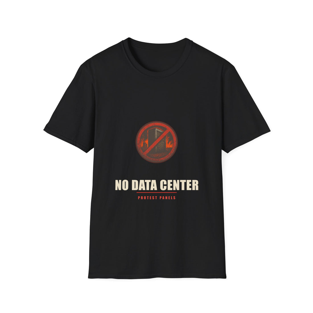 NO DATA CENTER — Emblem Tee