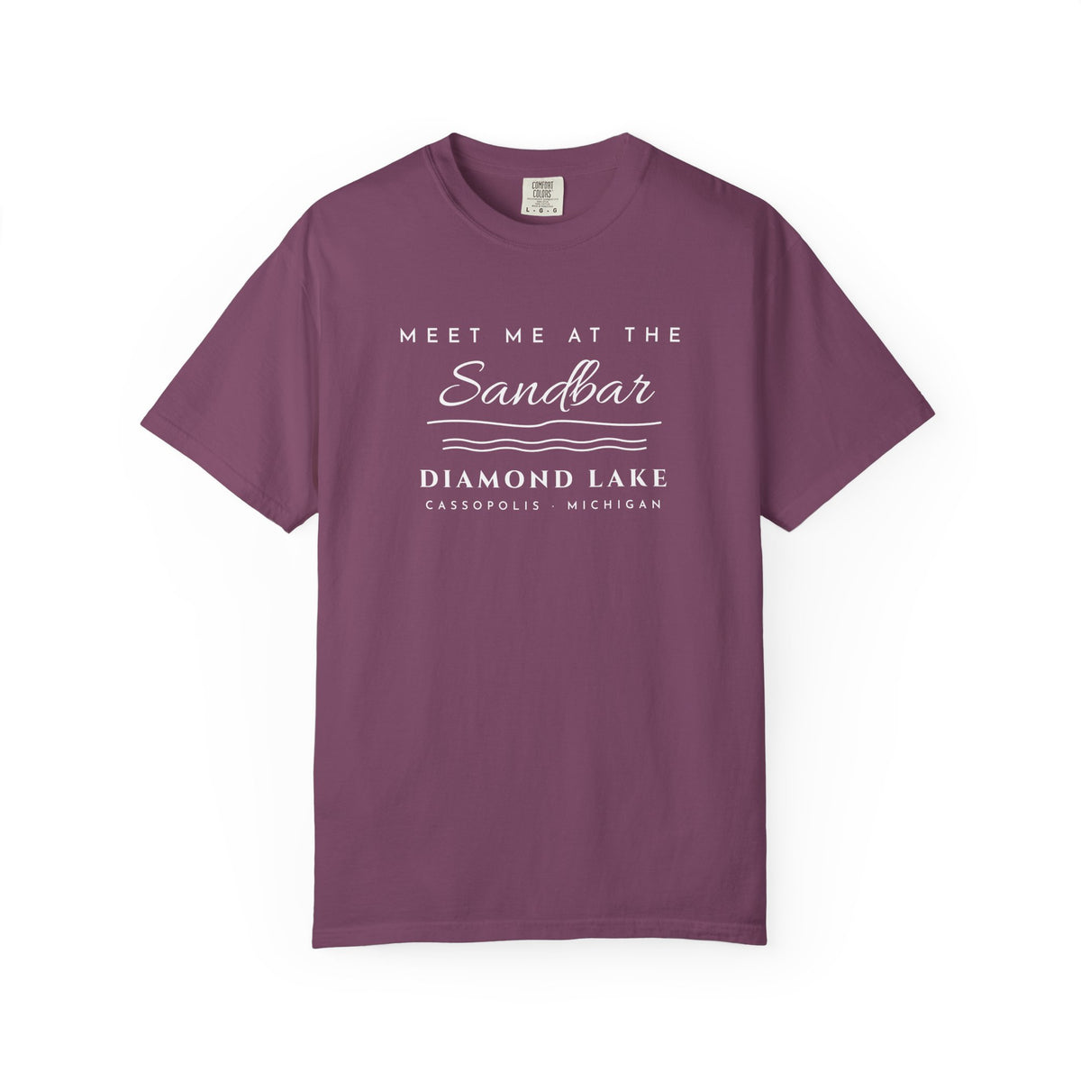 Meet Me at the Sandbar Tee · Diamond Lake · Cassopolis, Michigan