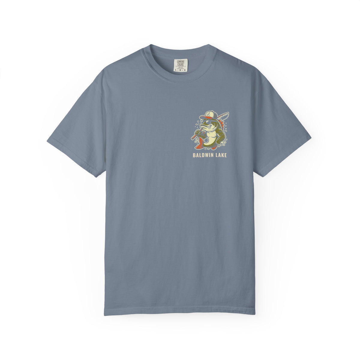Your Bait Sucks Tee · Bass Mascot · Baldwin Lake