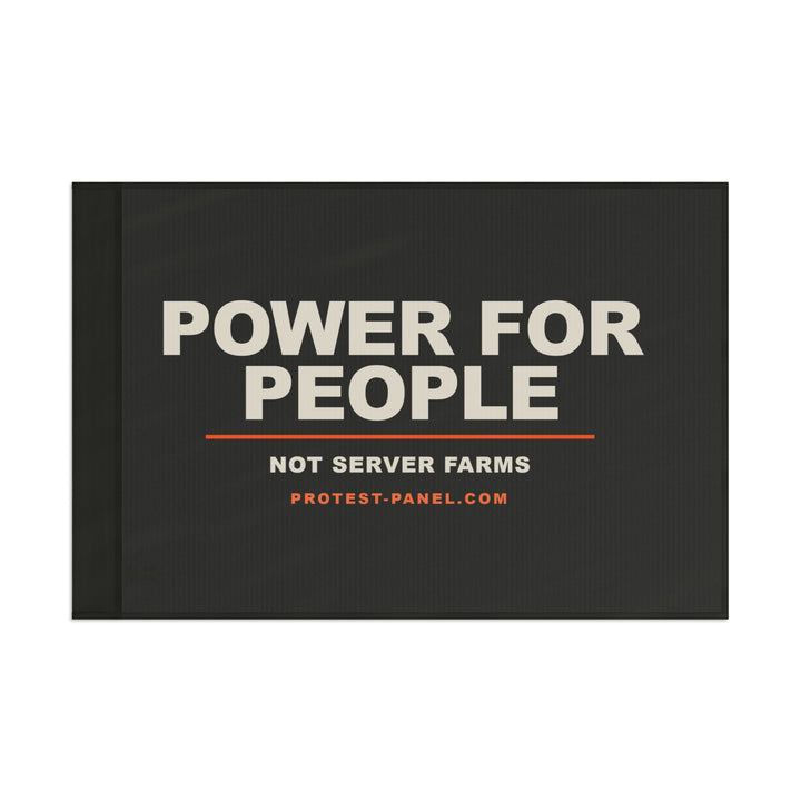 POWER FOR PEOPLE — Flag