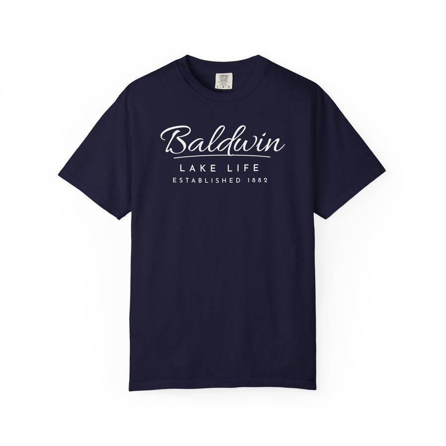 Baldwin Lake Life Est. 1882 Tee · Signature Script