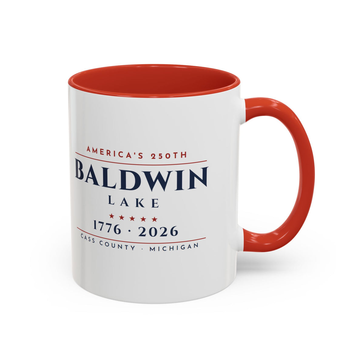 Baldwin Lake · America's 250th Mug · 1776–2026 · 11oz