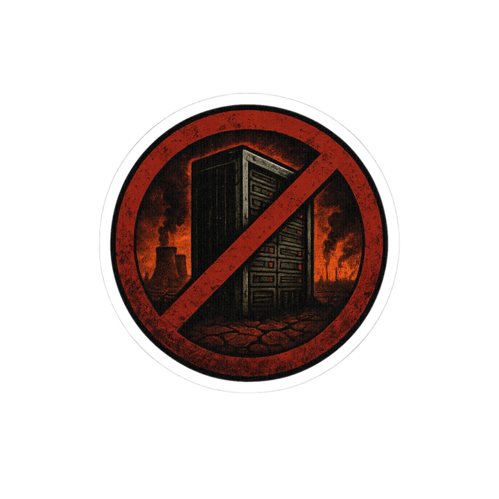 NO DATA CENTER — Sticker