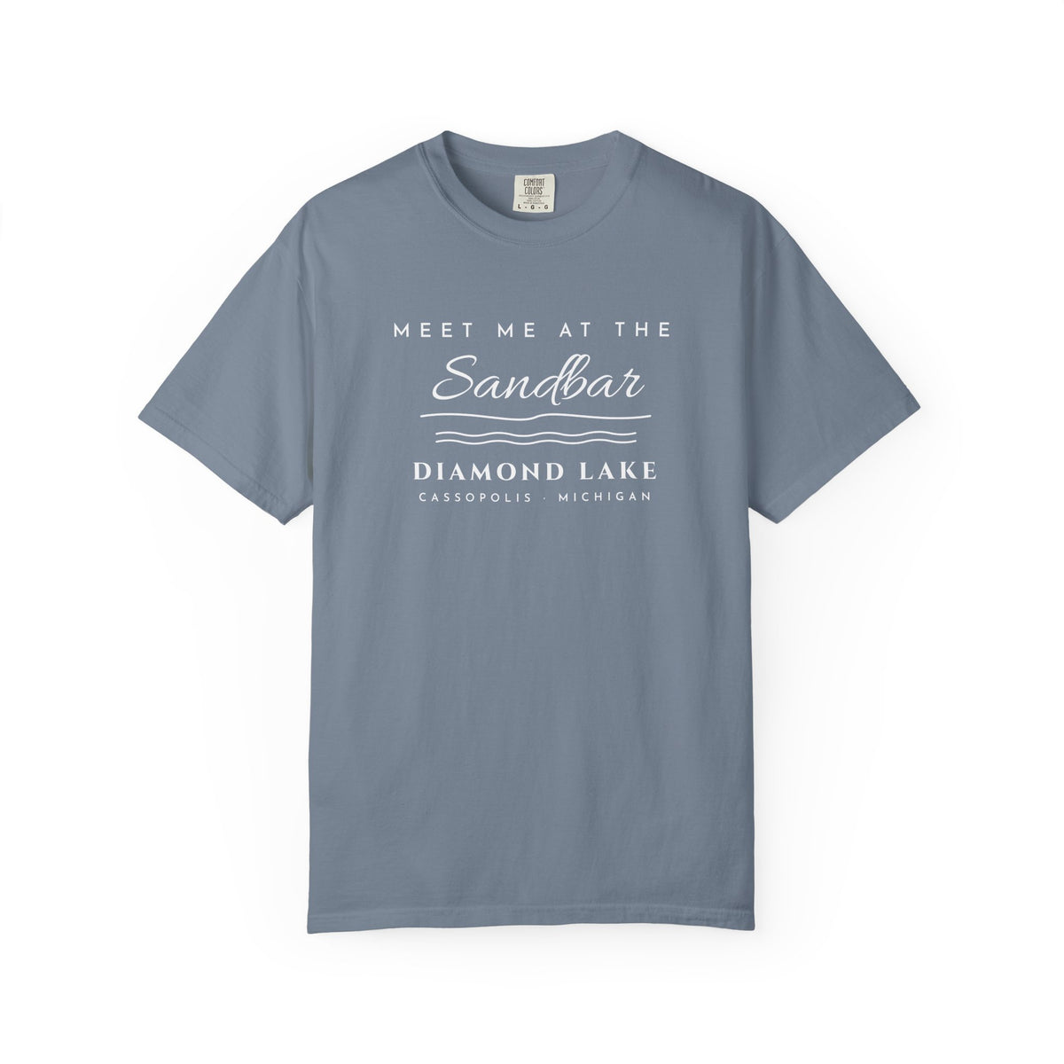 Meet Me at the Sandbar Tee · Diamond Lake · Cassopolis, Michigan