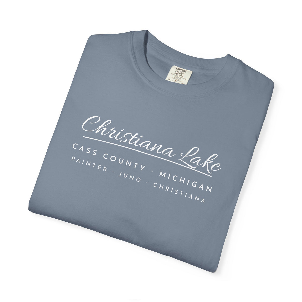 Christiana Lake Script Tee · Painter · Juno · Christiana