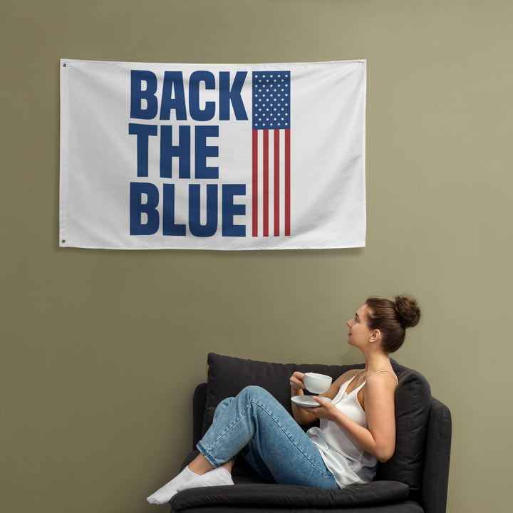 Back the Blue Flag
