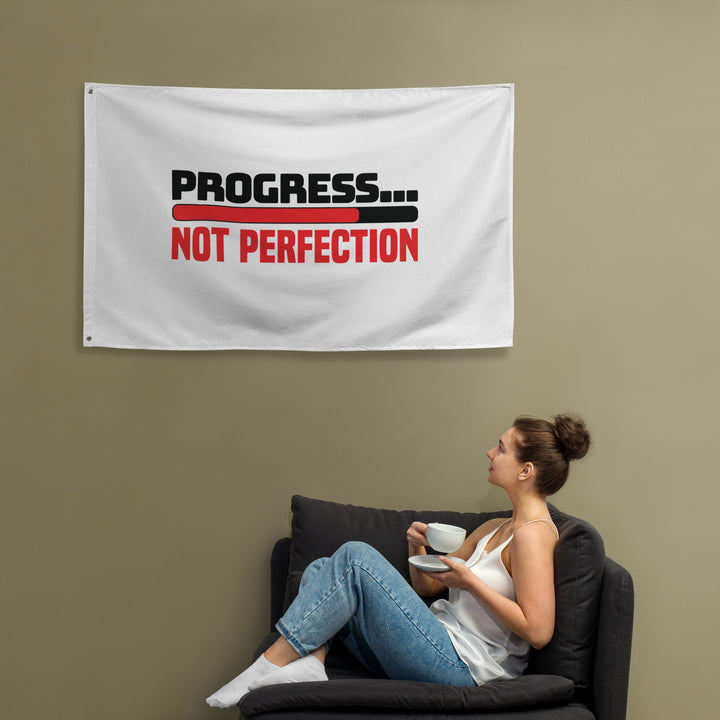 Progress... Not Perfection Flag