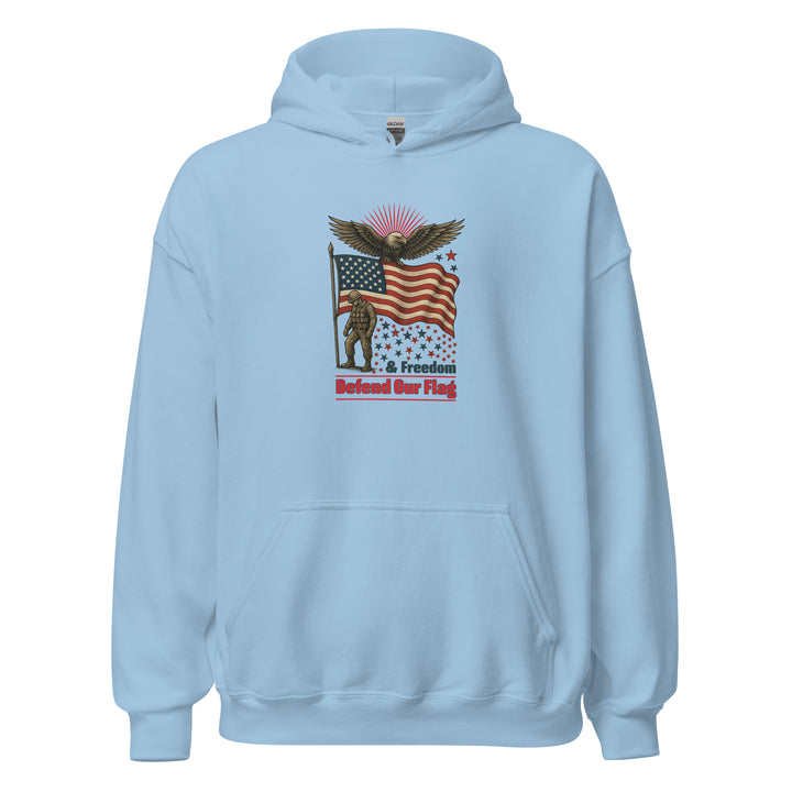 Defend our Flag and Freedom Unisex Hoodie