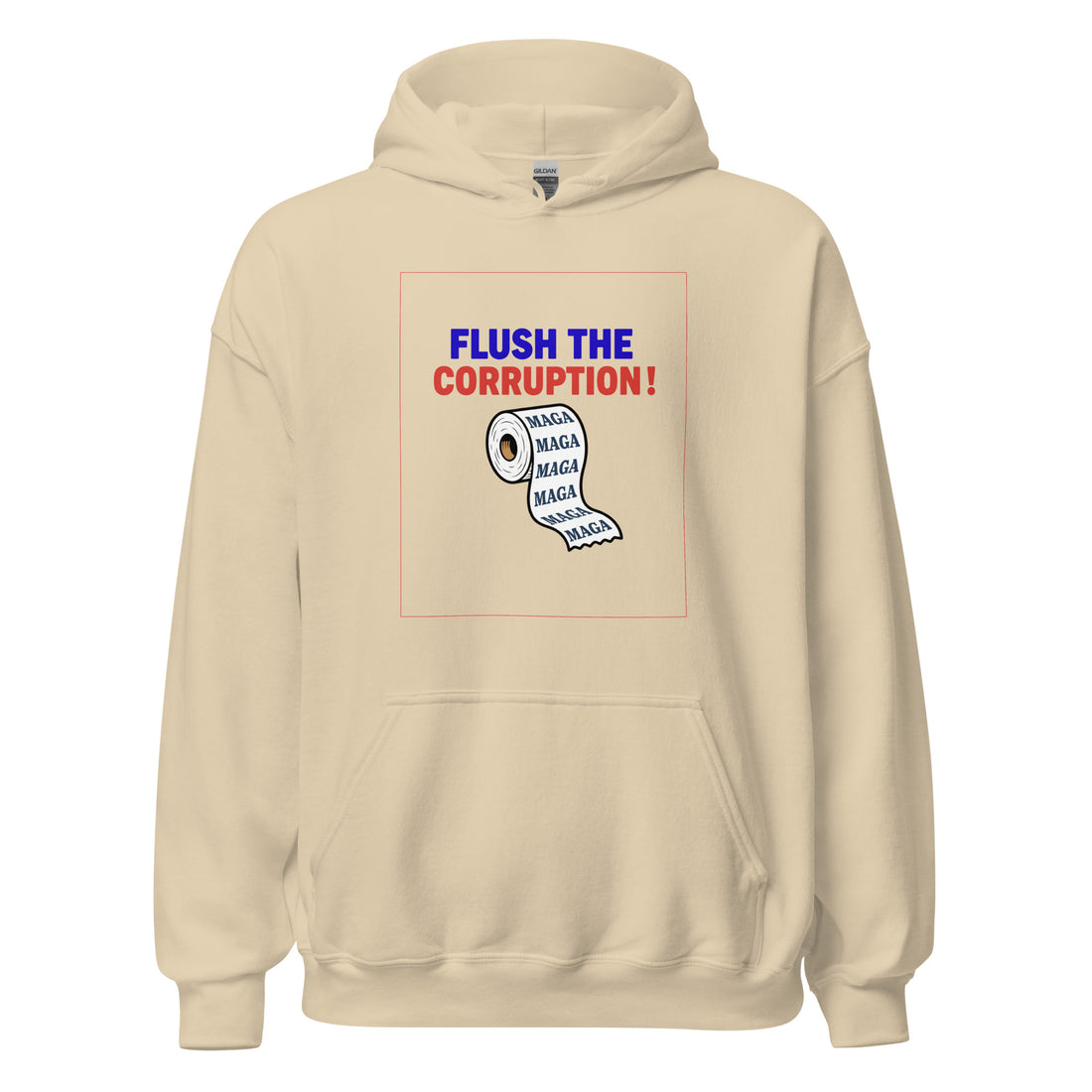 Flush the Corruption! Unisex Hoodie
