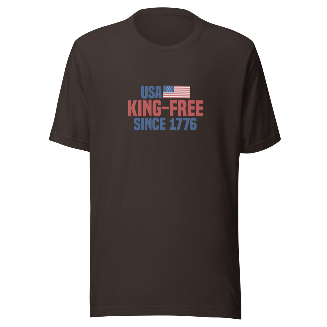 USA King-Free Since 1776 Unisex T-shirt