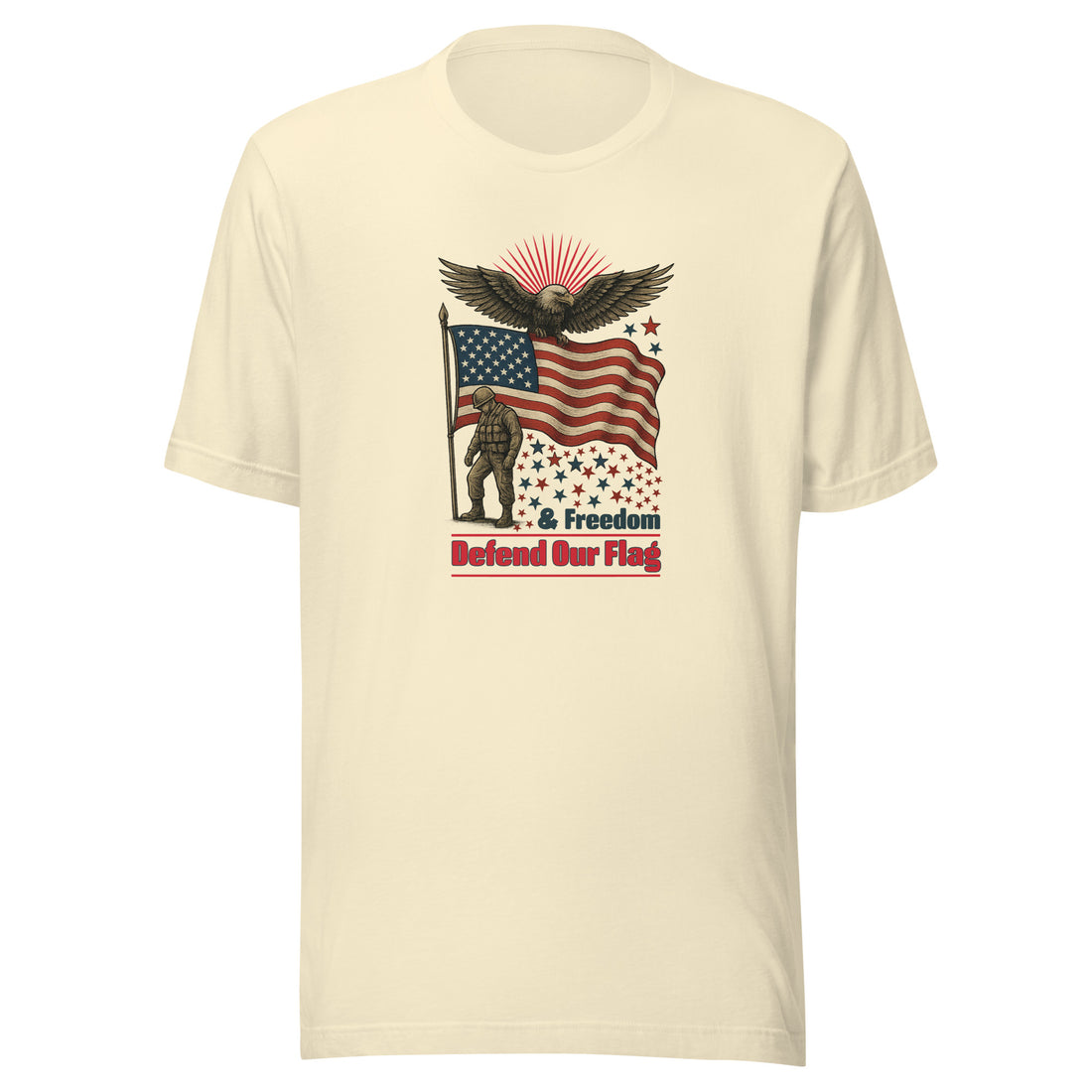 Defend our Flag and Freedom Unisex T-shirt