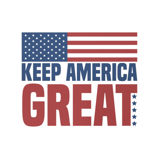Keep America Great Yard sign
