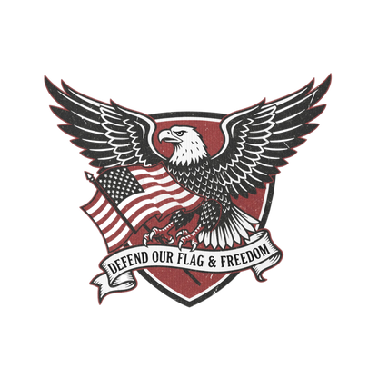 Defend Our Flag & Freedom Yard sign