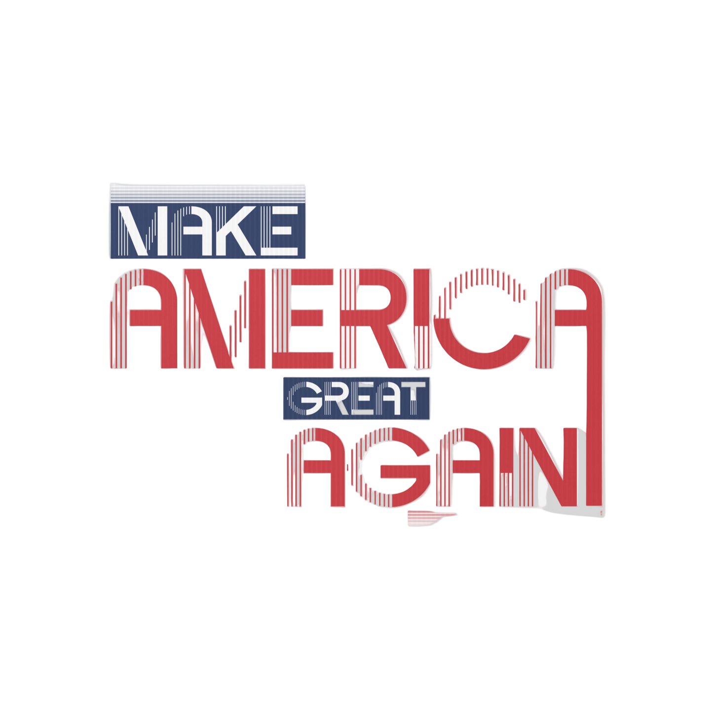 Make America Great Again Yard sign